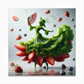 Fruit Dancer Canvas Print