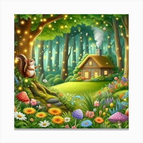 Fairy Forest 19 Canvas Print