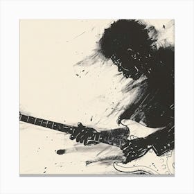 Jimi Hendrix 1 Canvas Print