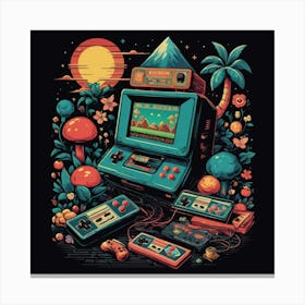 Gameboy Canvas Print