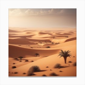 Desert Landscape - Desert Stock Videos & Royalty-Free Footage 32 Canvas Print