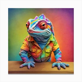 Chameleon 14 Canvas Print