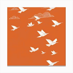 Birds In Flight 8 Canvas Print