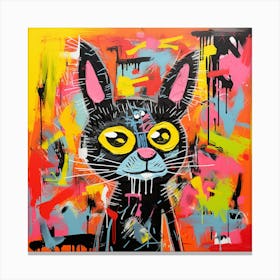 Black Cat 2 Canvas Print