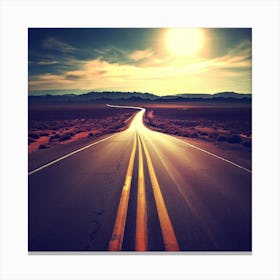 Road To Nowhere 1 Canvas Print