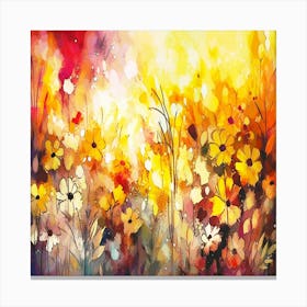 Vibrant autumn foliage defines nature painted beauty Canvas Print