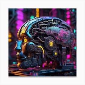 Futuristic Art 8 Canvas Print