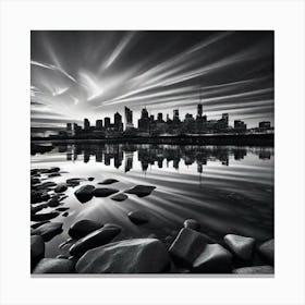 Toronto Skyline 7 Canvas Print