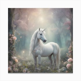 In A Realm Of Whimsical Reverie An Enchanting Dr 1 Canvas Print