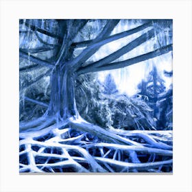 Icy Tree 003 Canvas Print