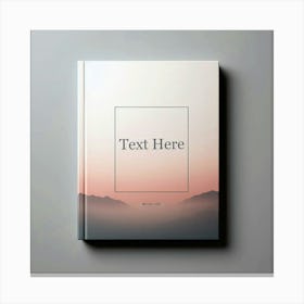 Book Mockup Design Collection Book Designs Templates Design (10) Canvas Print