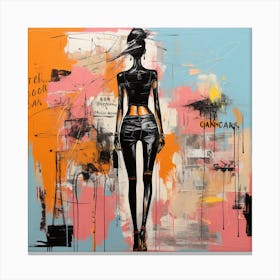 Fashionista 2 Canvas Print