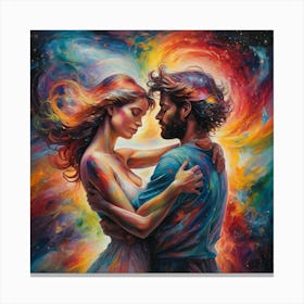 'Love' forever Canvas Print