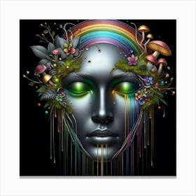 Rainbow Head 2 Canvas Print