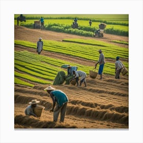 Poor Farmers 1 Canvas Print