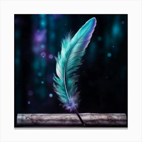 Feather Quill 1 Canvas Print