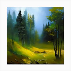 Dreamy Landscape Painting Art Print Canvas Print