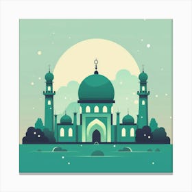 Islamic Mosque 6 Canvas Print