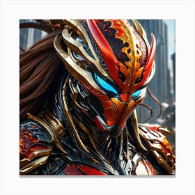 Cyborg fds Canvas Print