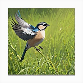 Bird In Flight 19 Canvas Print