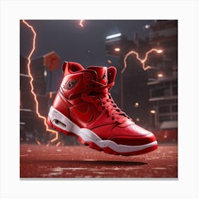 Nike Air Jordan Canvas Print