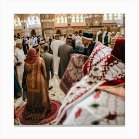 Islamic Wedding 1 Canvas Print