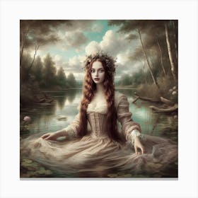 Forest Princess Canvas Print