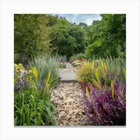 Garden Path 1 Canvas Print