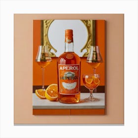 Aperol Orange Canvas Print