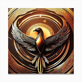 Hunger Games Logo 1 Canvas Print