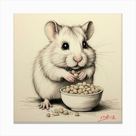 Hamster 63 Canvas Print