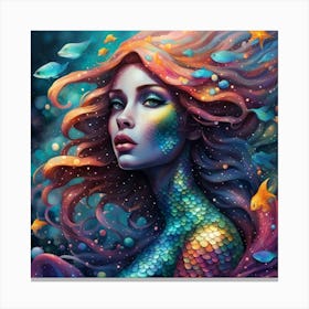 Ethereal Mermaid Canvas Print