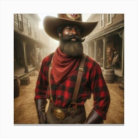 Cowboy 1 Canvas Print