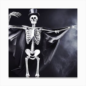 Skeleton 5 Canvas Print