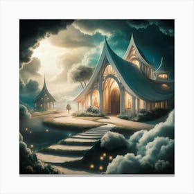 Fairytale House 2 Canvas Print