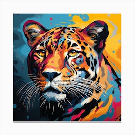 Tiger Painting Canvas Print