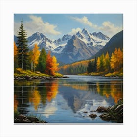 'Reflections' 3 Canvas Print