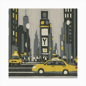 Times Square 1 Canvas Print