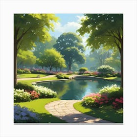 Haven of Harmony Canvas Print