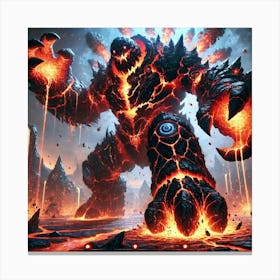 Abyssal Behemoth 1 Canvas Print