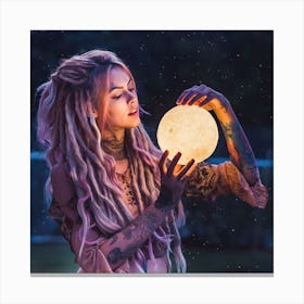 Full Moon Canvas Print