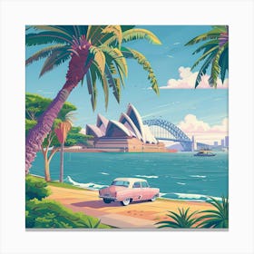 Sydney Harbour Canvas Print