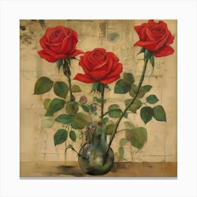 Roses 9 Canvas Print