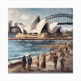 Sydney Opera House Canvas Print