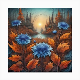 Dream Of Flowers Canvas Print