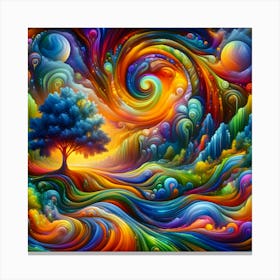 Ommastes World Canvas Print