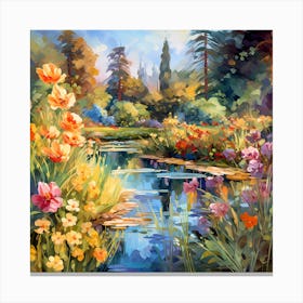 Impressionist Rhapsody Canvas Print