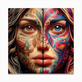 Psychedelic Painting Canvas Print