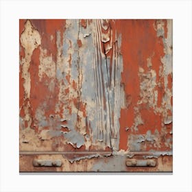 Rusty Old Rusty Metal Canvas Print