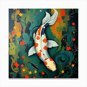 Koi Fish 72 Canvas Print